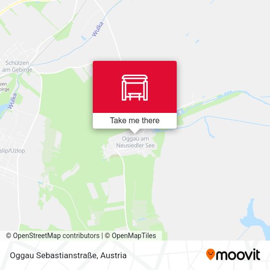 Oggau Sebastianstraße map