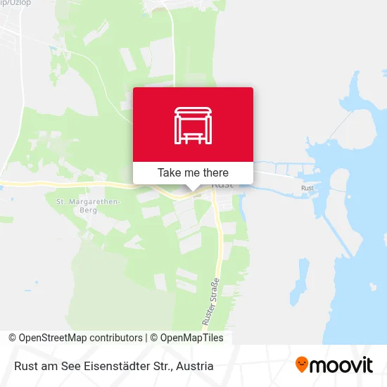 Rust am See Eisenstädter Str. map