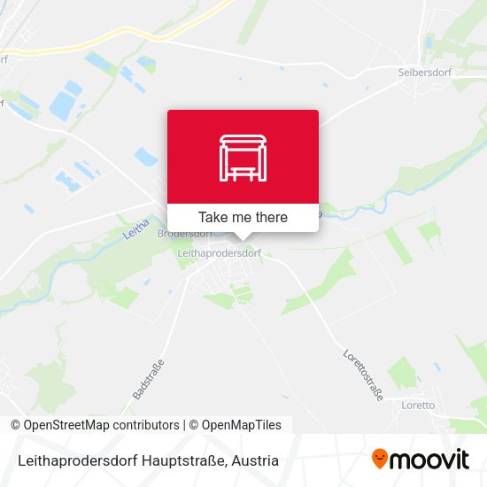 Leithaprodersdorf Hauptstraße map