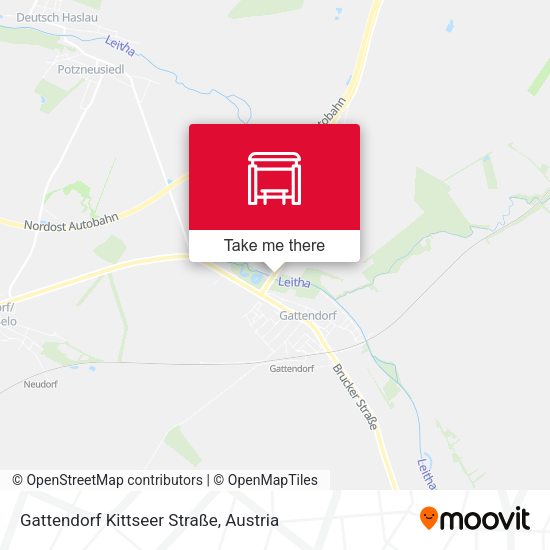 Gattendorf Kittseer Straße map