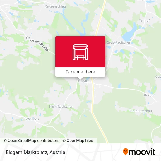 Eisgarn Marktplatz map