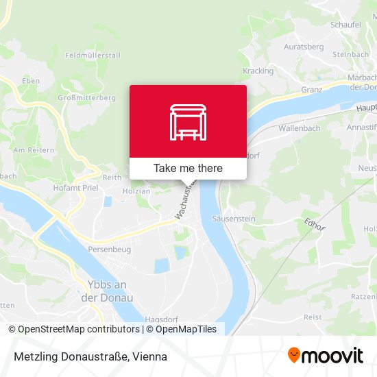 Metzling Donaustraße map