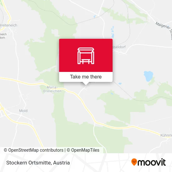 Stockern Ortsmitte map