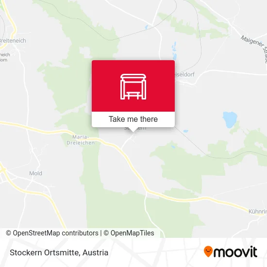 Stockern Ortsmitte map