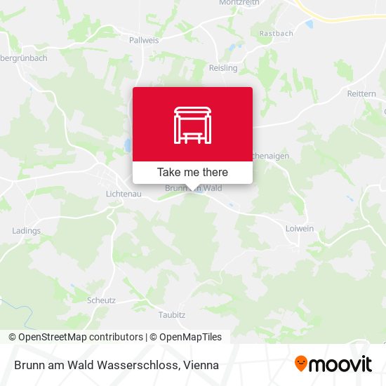 Brunn am Wald Wasserschloss map