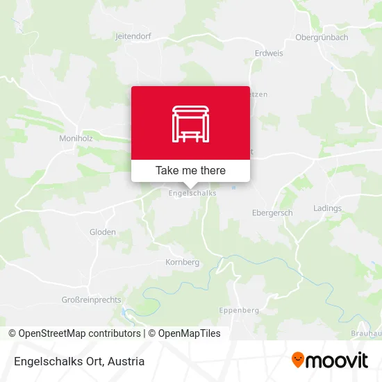 Engelschalks Ort map