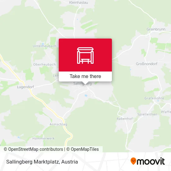 Sallingberg Marktplatz map