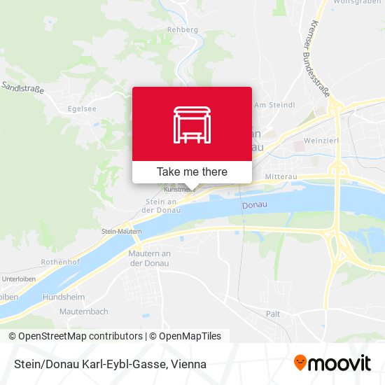 Stein/Donau Karl-Eybl-Gasse map