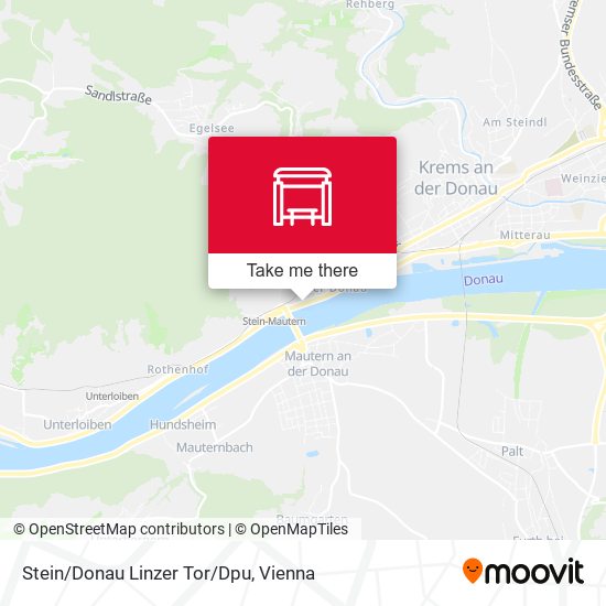 Stein/Donau Linzer Tor/Dpu map