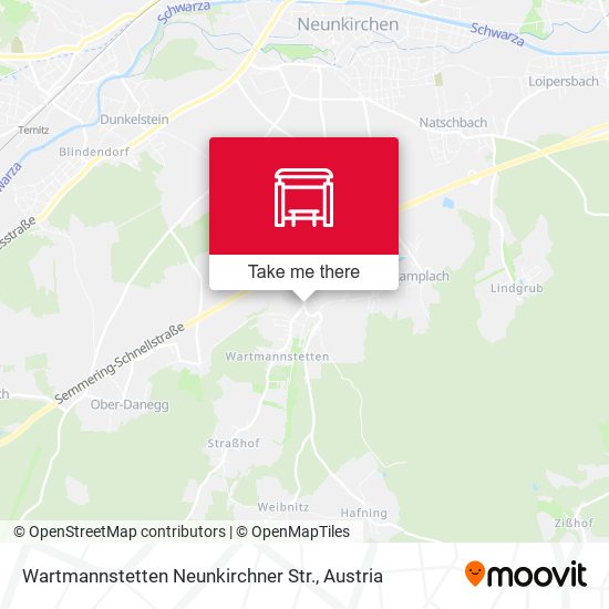 Wartmannstetten Neunkirchner Str. map