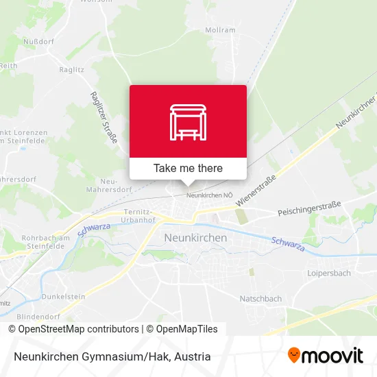 Neunkirchen Gymnasium/Hak map