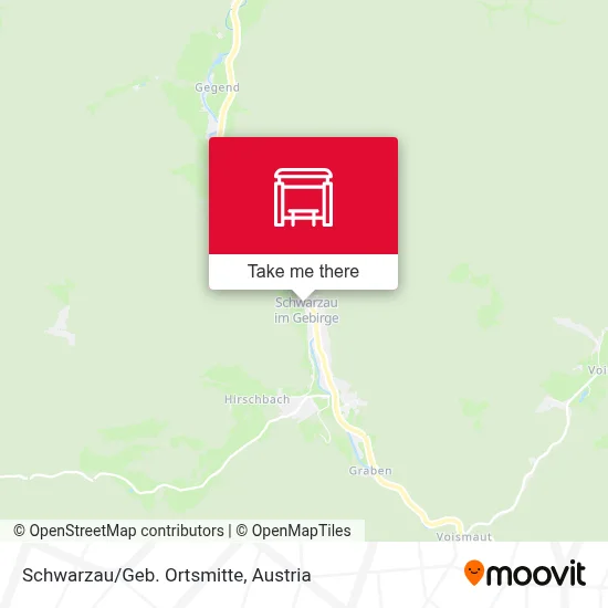Schwarzau/Geb. Ortsmitte map