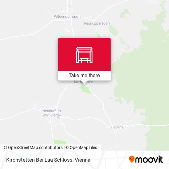 Kirchstetten Bei Laa Schloss map