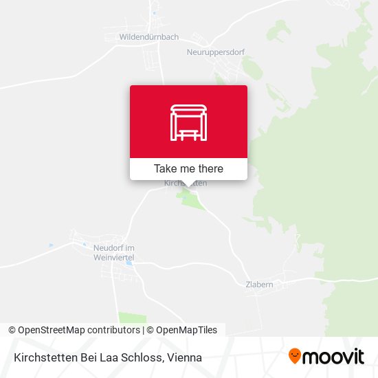 Kirchstetten Bei Laa Schloss map