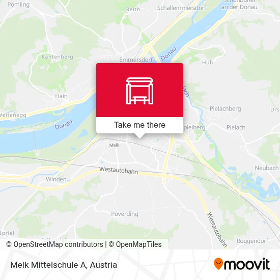 Melk Mittelschule A map