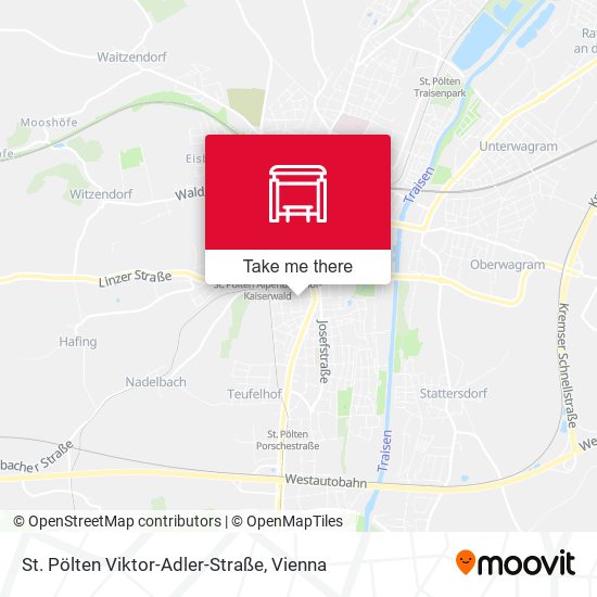 St. Pölten Viktor-Adler-Straße map