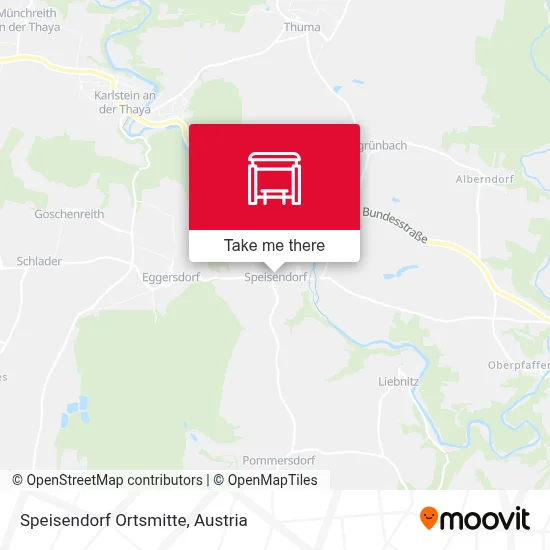 Speisendorf Ortsmitte map