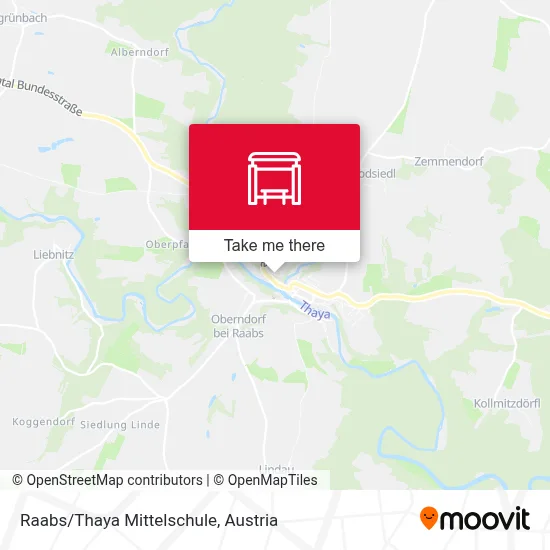 Raabs/Thaya Mittelschule map