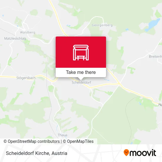 Scheideldorf Kirche map