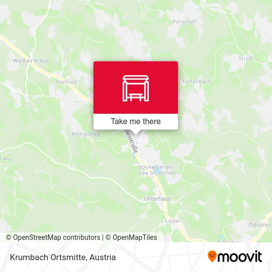 Krumbach Ortsmitte map