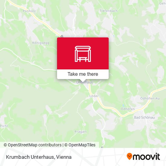 Krumbach Unterhaus map