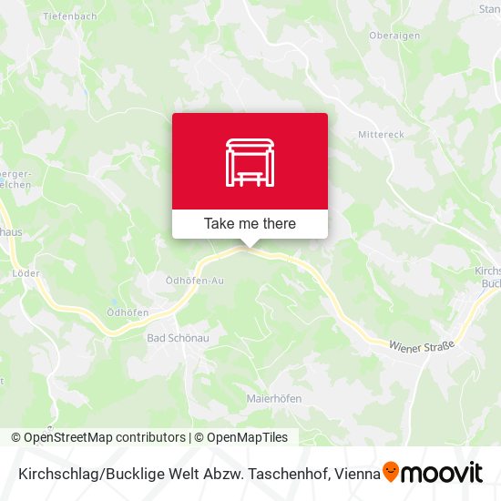 Kirchschlag / Bucklige Welt Abzw. Taschenhof map