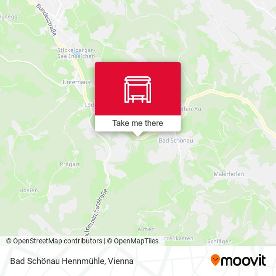 Bad Schönau Hennmühle map
