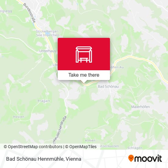 Bad Schönau Hennmühle map