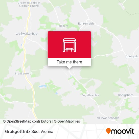 Großgöttfritz Süd map