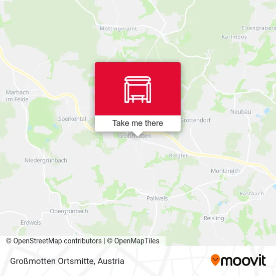 Großmotten Ortsmitte map
