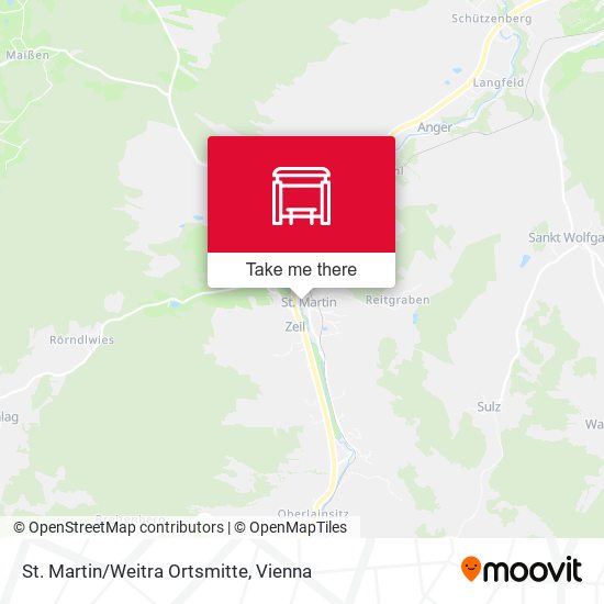 St. Martin/Weitra Ortsmitte map