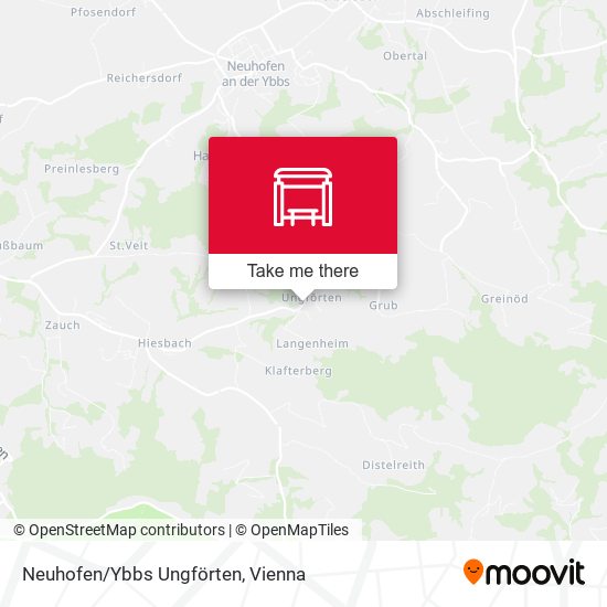 Neuhofen/Ybbs Ungförten map