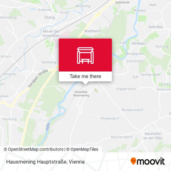 Hausmening Hauptstraße map