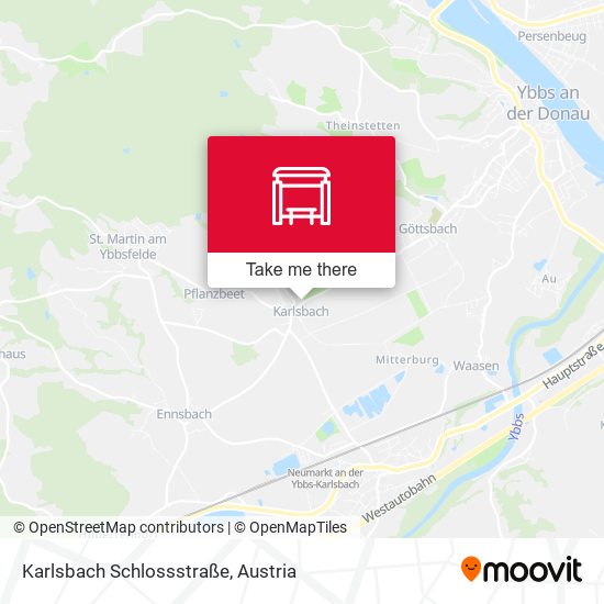 Karlsbach Schlossstraße map