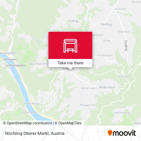 Nöchling Oberer Markt map