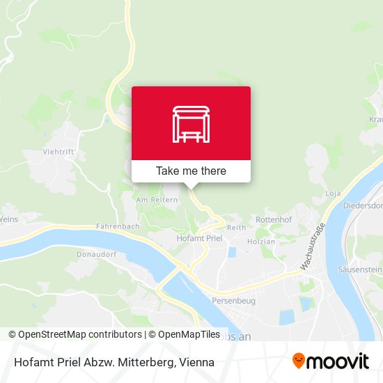 Hofamt Priel Abzw. Mitterberg map