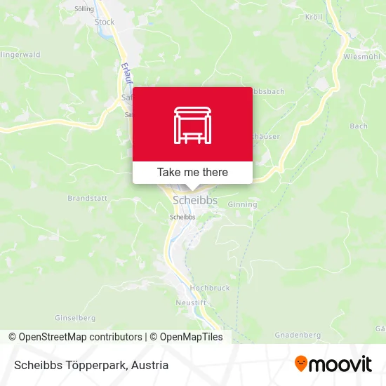 Scheibbs Töpperpark map