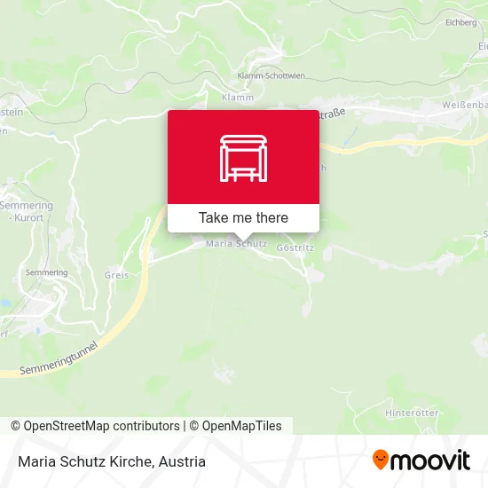 Maria Schutz Kirche map