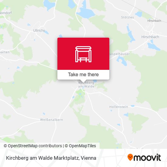 Kirchberg am Walde Marktplatz map