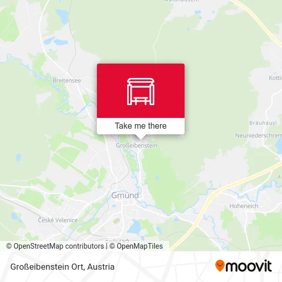 Großeibenstein Ort map