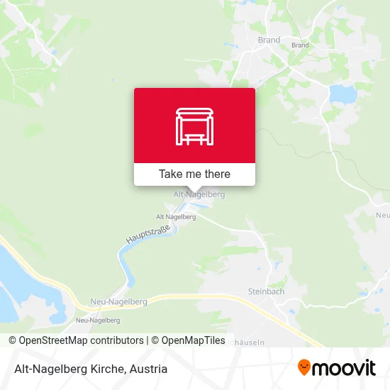 Alt-Nagelberg Kirche map