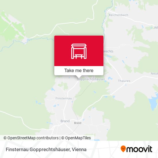 Finsternau Gopprechtshäuser map