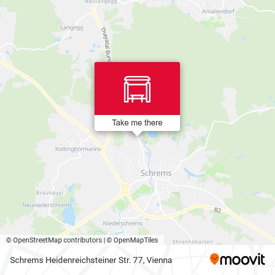 Schrems Heidenreichsteiner Str. 77 map