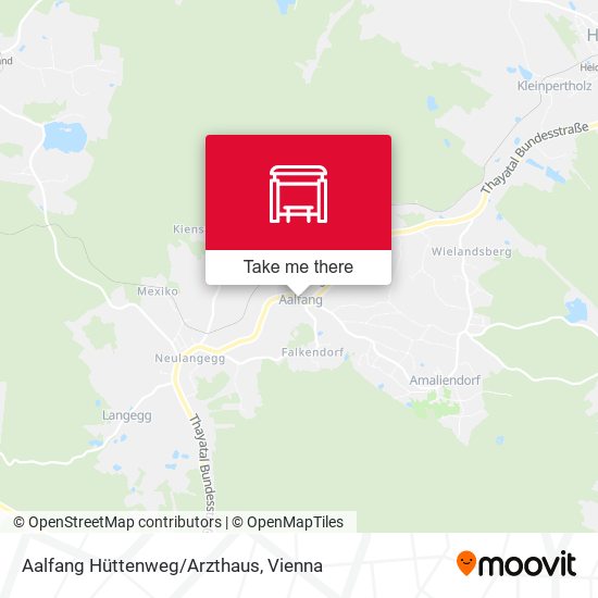 Aalfang Hüttenweg/Arzthaus map