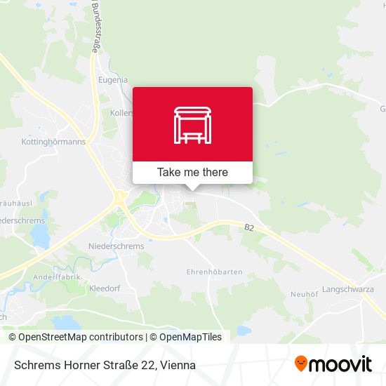 Schrems Horner Straße 22 map