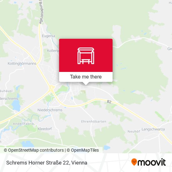 Schrems Horner Straße 22 map