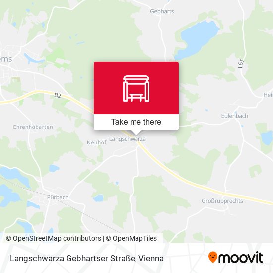 Langschwarza Gebhartser Straße map