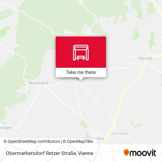 Obermarkersdorf Retzer Straße map