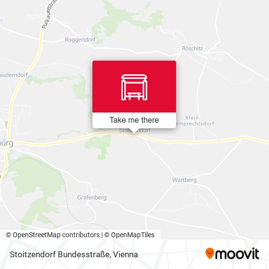 Stoitzendorf Bundesstraße map