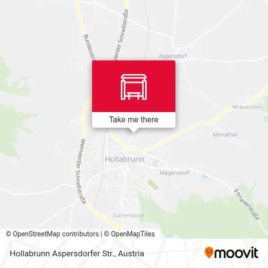 Hollabrunn Aspersdorfer Str. map